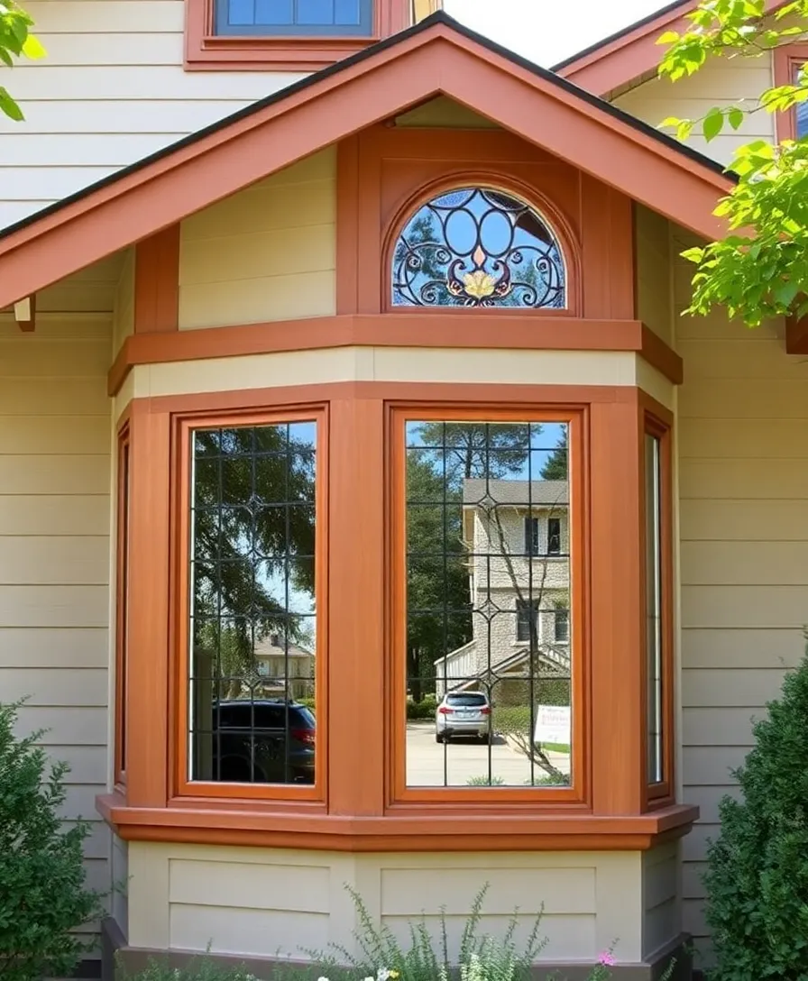 21 Modern Craftsman House Exterior Ideas You Will Be Obsessed With - 15. Custom Window Designs