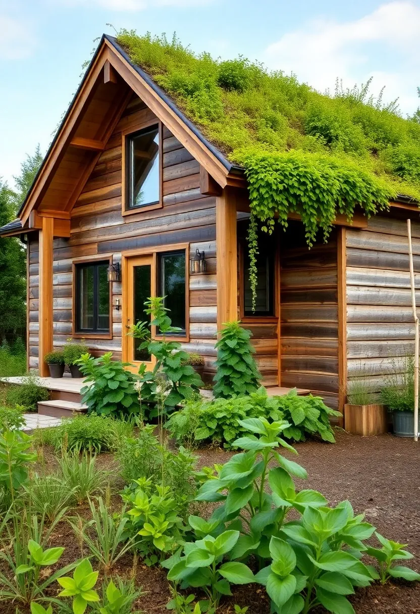 21 Eye-Catching Modern Farmhouse Exteriors That'll Leave You in Awe! - 7. Eco-Friendly Materials