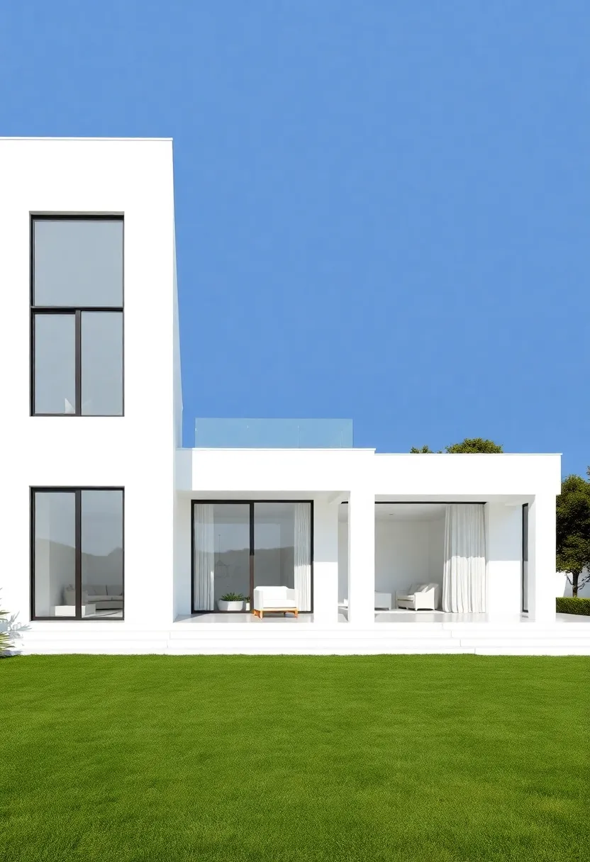 22 Modern House Exterior Designs That Will Make You the Envy of the Neighborhood! - 1. The Minimalist Marvel