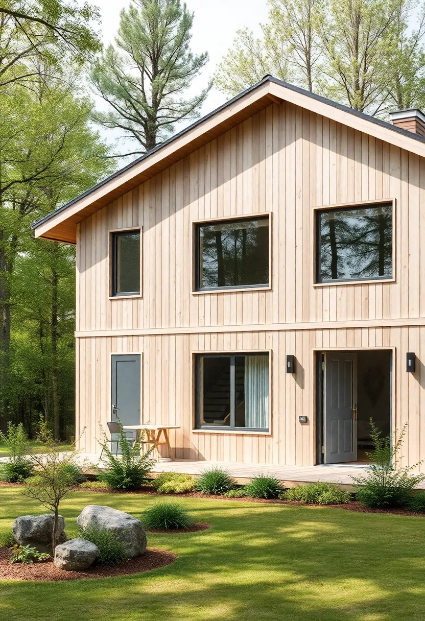 22 Modern House Exterior Designs That Will Make You the Envy of the Neighborhood! - 14. Scandinavian Serenity
