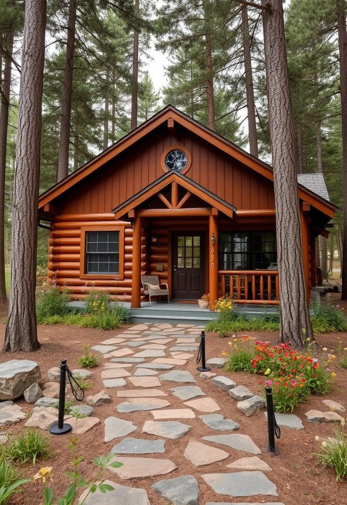 21 Exterior House Colors That Will Make Your Neighbors Jealous (You Won't Believe #15!) - 16. Rustic Brown
